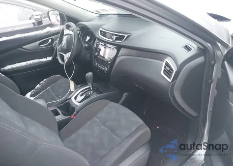 2016 Nissan Rogue Sv z USA, uszkodzony, nr VIN KNMAT2MV7GP613344